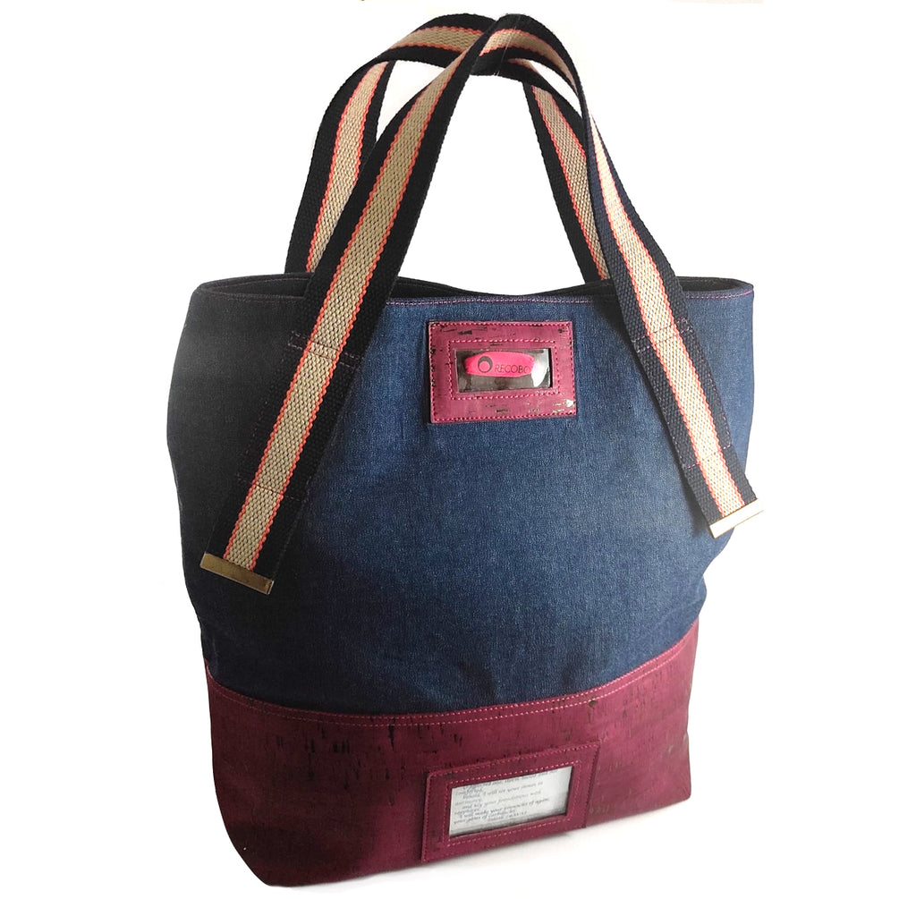 RECOBOT HESED Borsa da donna in denim Promise